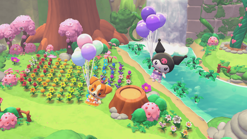 Cena do jogo Hello Kitty Island Adventure