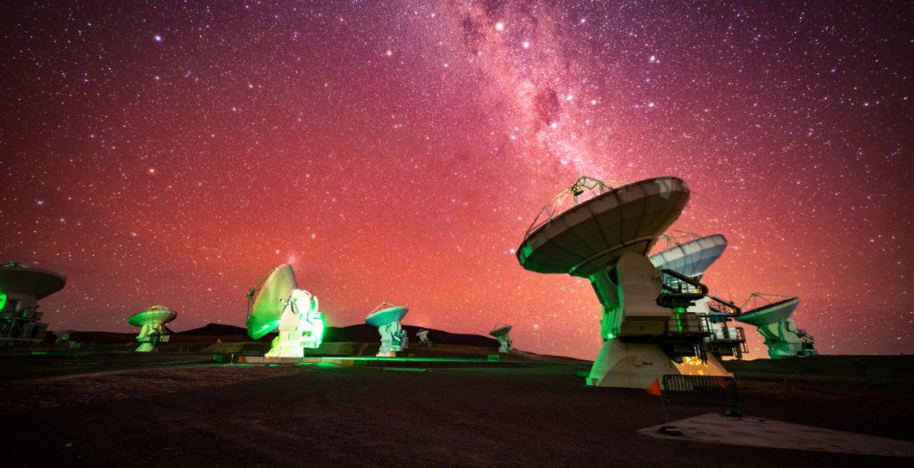 Telescópio ALMA, no Chile