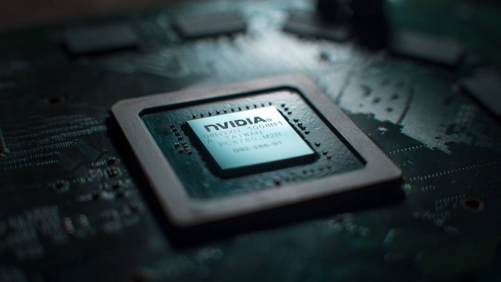 Um dos chips da Nvidia