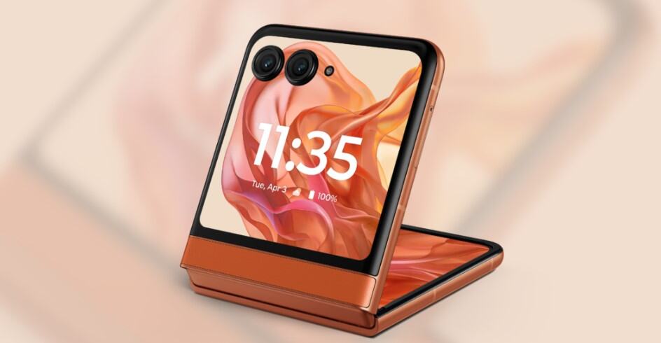 Aparelho dobrável da Motorola