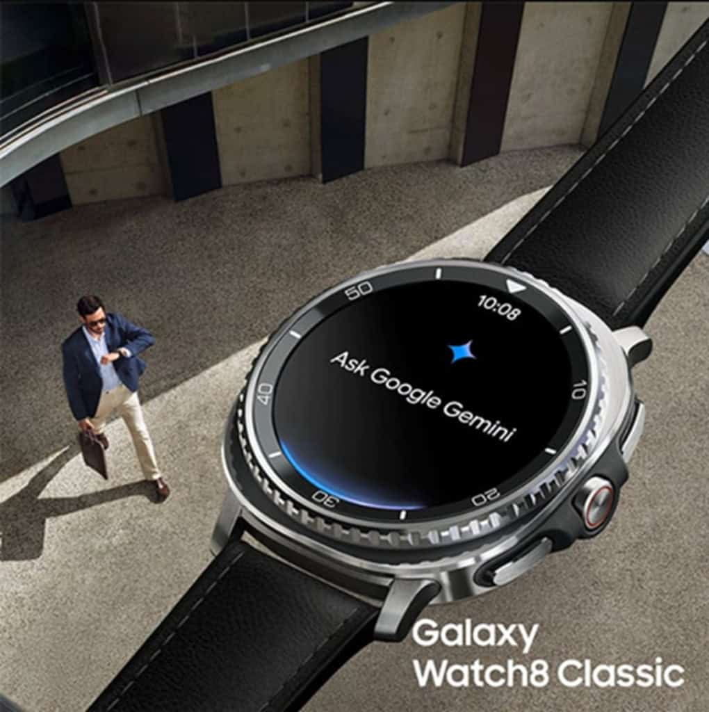 Imagens vazadas do Samsung Watch 8 Classic