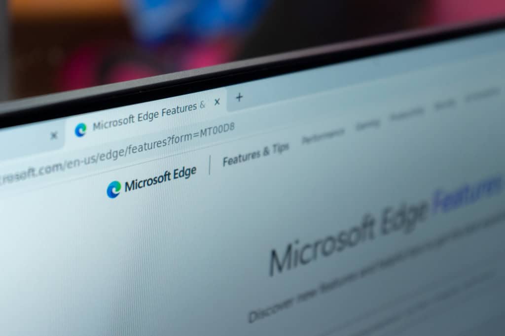 Página do Edge