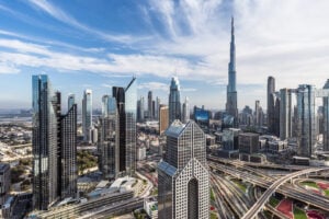 Skyline de Dubai