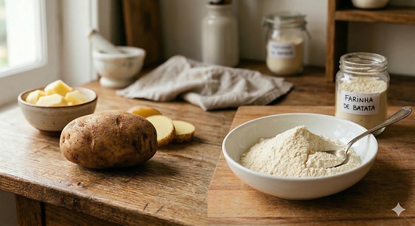 farinha de batata
