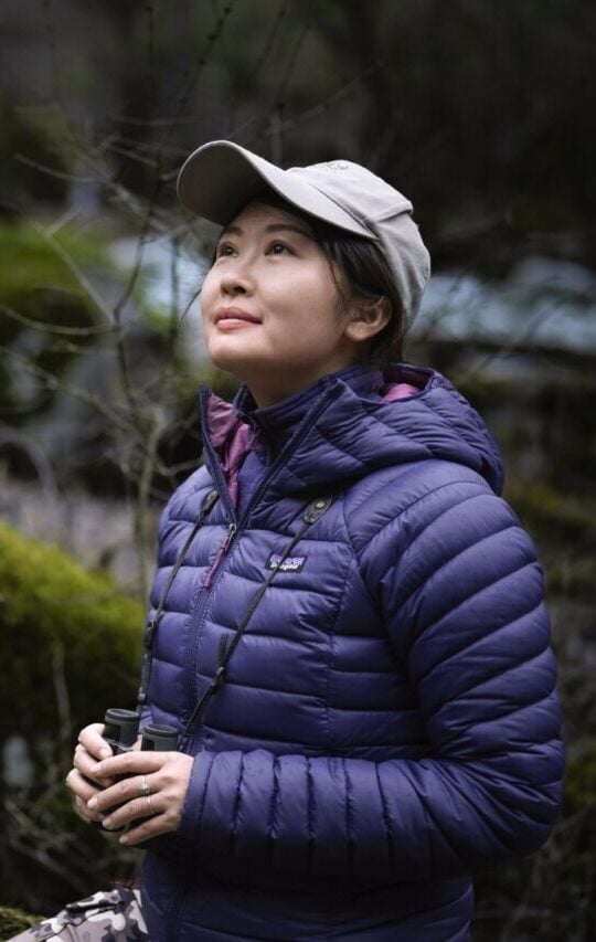 A cientista ambiental Binbin Li trabalha para criar uma abordagem sustentável para o pastoreio de gado e proteger o habitat do panda selvagem