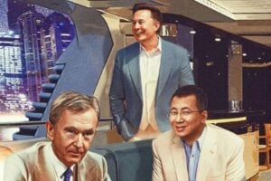 Bernard Arnault, Elon Musk, Zhang Yiming