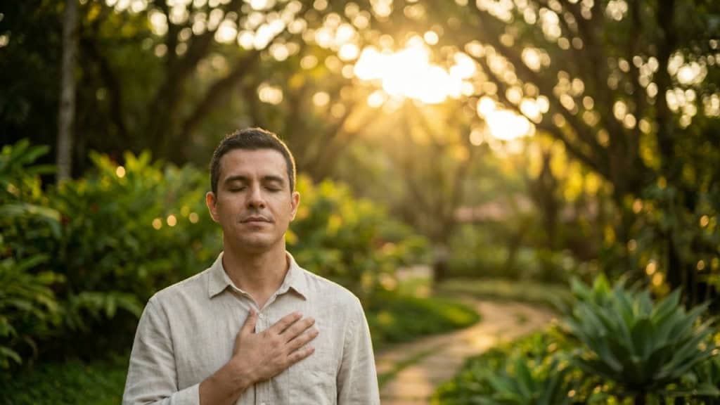 Provérbio bíblico: "O coração alegre aformoseia o rosto, mas pela dor do coração o espírito se abate."
