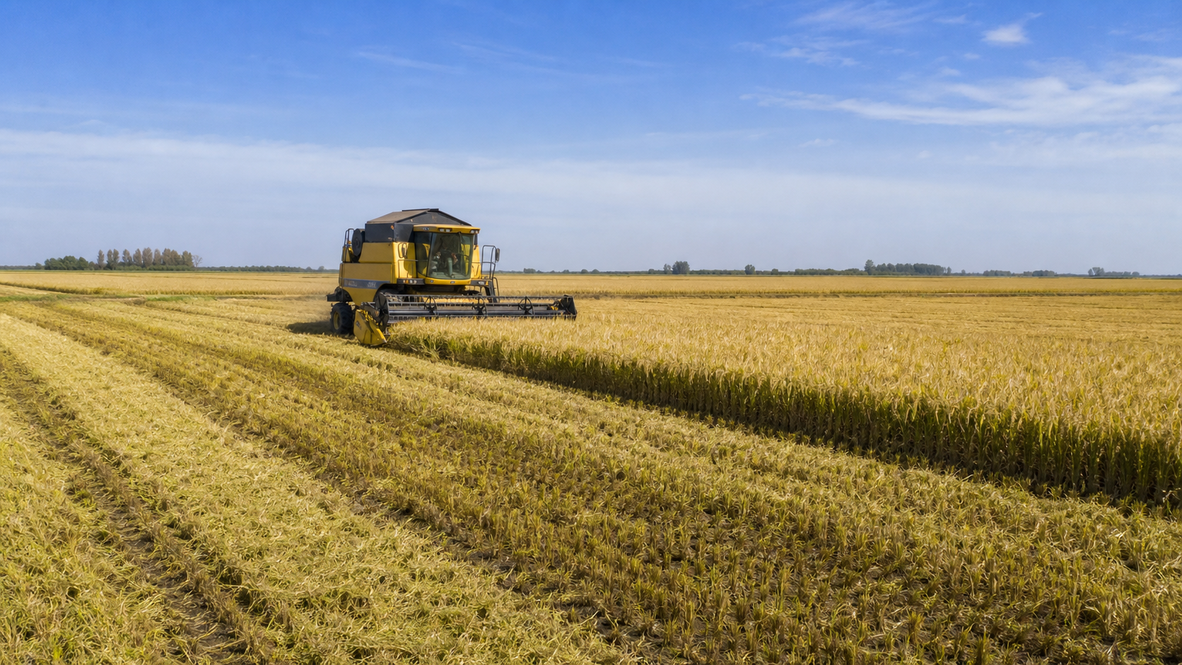 Colheita do arroz atinge 98,68% da área cultivada no Rio Grande do Sul