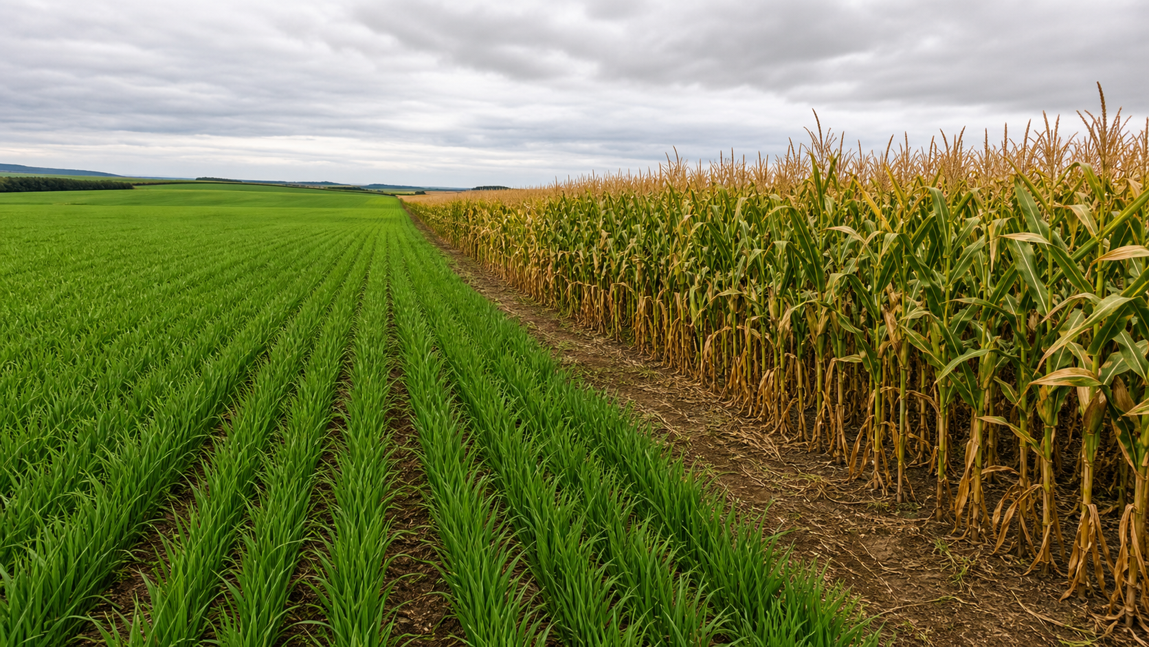 Plantio de trigo no Paraná avança para 96% da área estimada