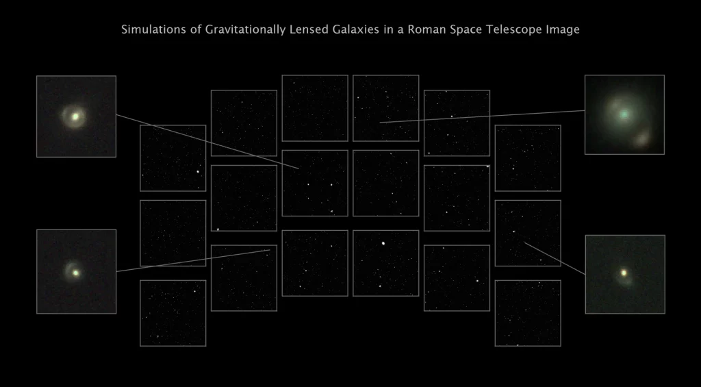 lentes gravitacionais telescópio roman