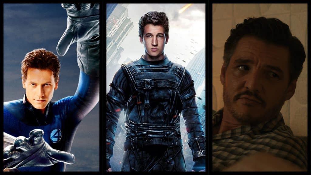 reed richards dos três últimos filmes de quarteto fantástico