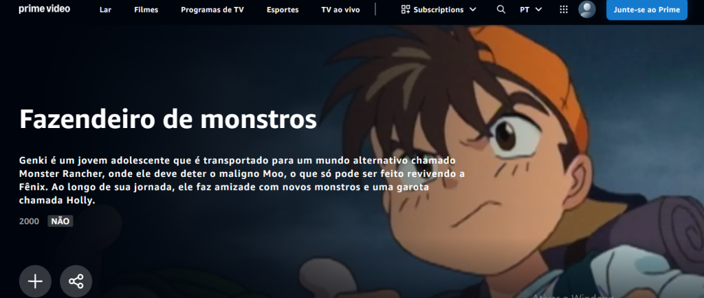 Captura de tela Monster Rancher