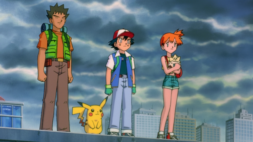 ash e seus amigos em pokémon