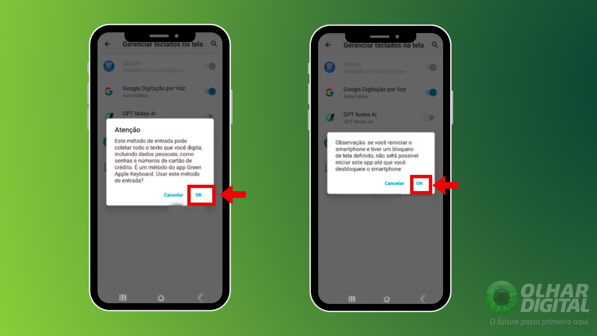 Passo 2 para instalar o teclado do iPhone com emojis no Android