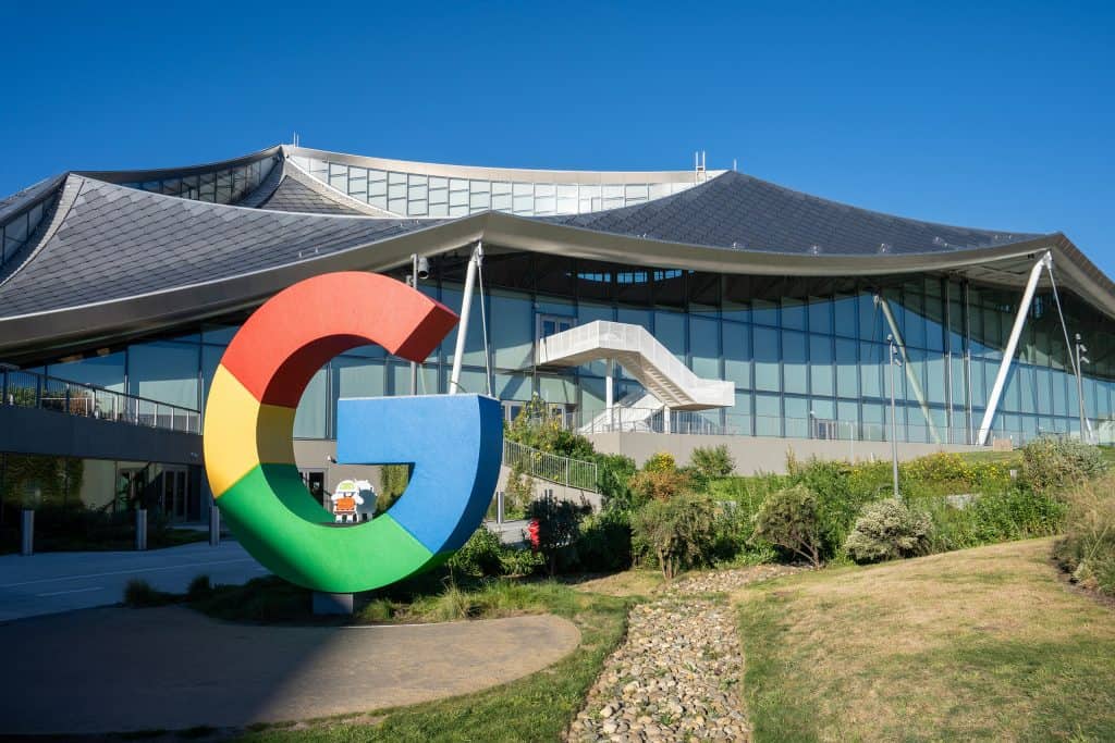 Entrada do Google