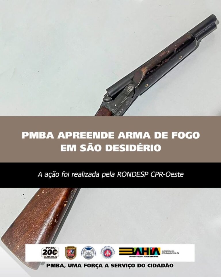 POLICIA-MILITAR-DA-BAHIACOMANDO-DE-POLICIAMENTO-DA-REGIAO-OESTERONDESP-CPR-OESTEAPREENSAO-DE-ARM