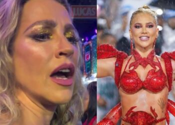 Luana Piovani ironiza pergunta sobre Virgínia na Sapucaí