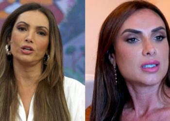 Patrícia Poeta fica envergonhada ao vivo com fala de Nicole Bahls