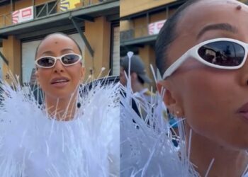 Sabrina Sato celebra Gaviões e pede torcida pela Vila Isabel