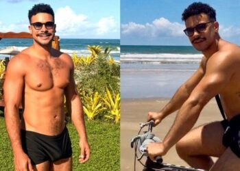Sérgio Malheiros aproveita férias na Bahia e encanta seguidores