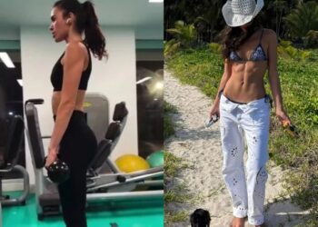 Bruna Marquezine exibe shape definido após dias de folia