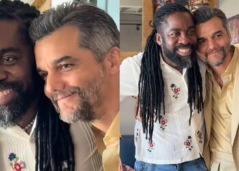Lázaro Ramos encontra Wagner Moura em Los Angeles para Oscar 2026
