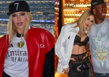 Virginia monta look ousado com lingerie e roupas de Vini Jr.