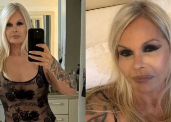 Com quase 70, Monique Evans exibe boa forma: “Até que estou bem”