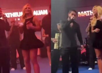 Leitura labial revela o que Virginia e Zé Felipe falaram em festa