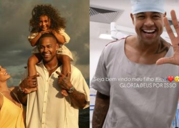 Nasce bebê de Léo Santana e Lore Improta e web vai à loucura