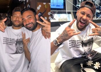 Neymar é visto sem Aliança em balada e causa comentário nas redes