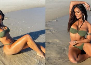 Carol Nakamura exibe corpão de biquíni e impressiona: “Perfeita”