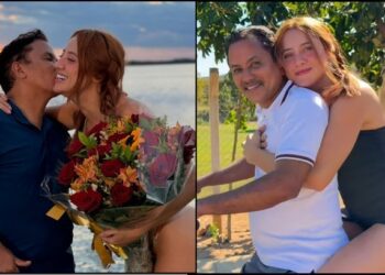 Namorada de Caneta Azul declara amor e chama atenção nas redes