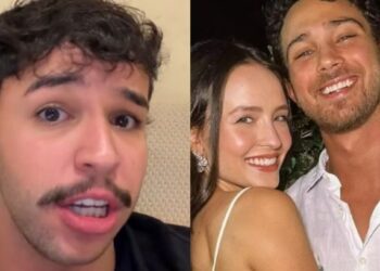 Influenciador diz que quase apanhou do marido de Larissa Manoela