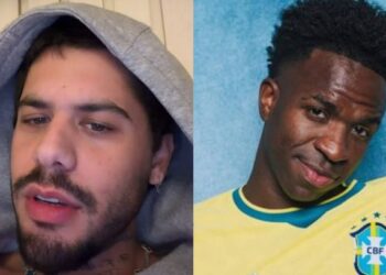 Zé Felipe se revolta com Vini Jr. após derrota do Brasil na Copa