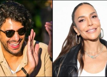 Ivete Sangalo é flagrada aos beijos com Tiago Maia