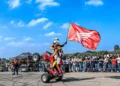 Luís Eduardo Magalhães recebe equipe Força & Ação em megaevento acrobático com motocicletas