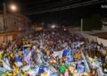 Zito e Cinthya mobilizam multidão em caminhada pela Morada da Lua, Vila Regina e bairro São Paulo